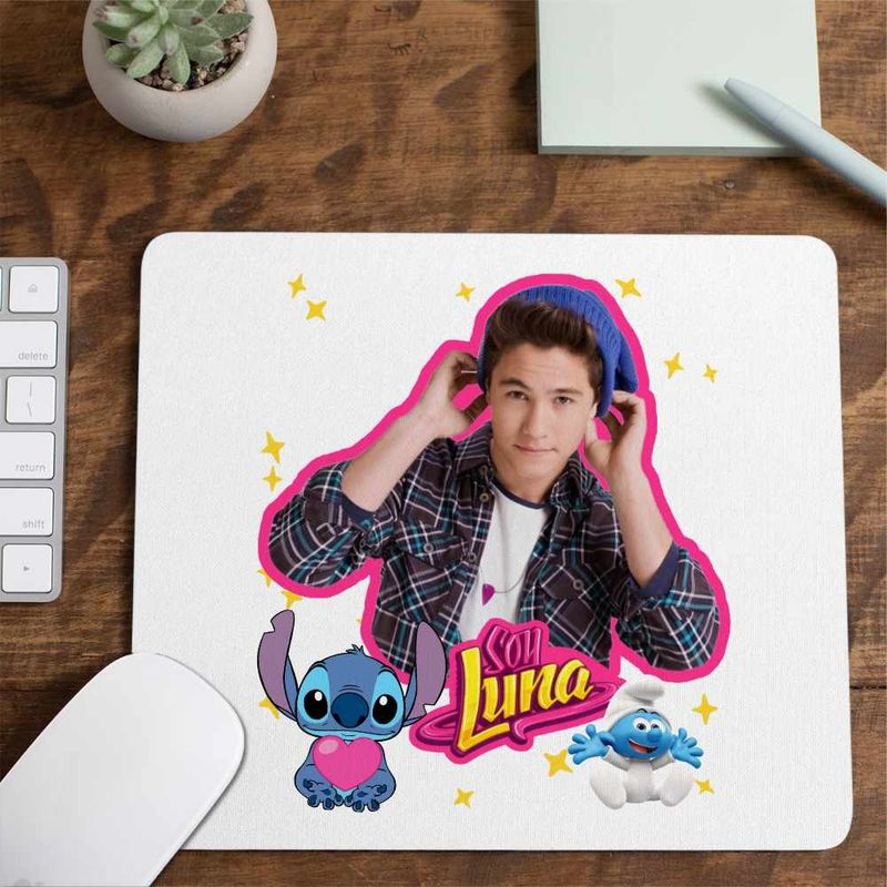 PC, gaming si accesorii - Periferice PC - Mousepad - Mousepad Soy Luna Simon Alvarez, 21x19cm - Infinity.ro