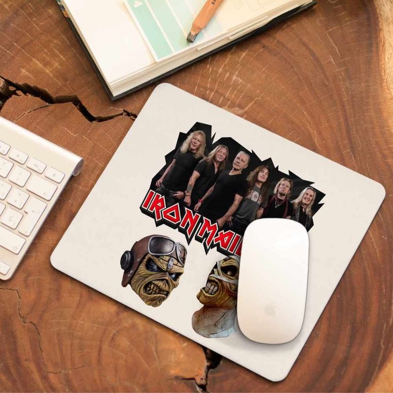 PC, gaming si accesorii - Periferice PC - Mousepad - Mousepad Iron Maiden Run to the Hills, 21x19cm - Infinity.ro