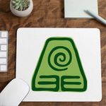 PC, gaming si accesorii - Periferice PC - Mousepad - Mousepad Avatar Earthbender Element Simbol Mastru Pamantului, 21x19cm - Infinity.ro
