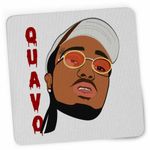 PC, gaming si accesorii - Periferice PC - Mousepad - Mousepad Quavo Stain Trap Hip Hop, 21x19cm - Infinity.ro