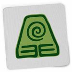 PC, gaming si accesorii - Periferice PC - Mousepad - Mousepad Avatar Earthbender Element Simbol Mastru Pamantului, 21x19cm - Infinity.ro
