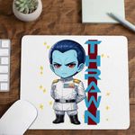 PC, gaming si accesorii - Periferice PC - Mousepad - Mousepad Thrawn Anime Chibi Grand Admiral Star Wars, 21x19cm - Infinity.ro