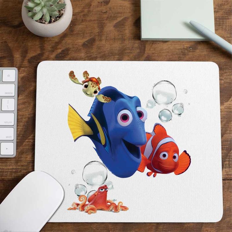 PC, gaming si accesorii - Periferice PC - Mousepad - Mousepad Cautarea lui Nemo Dory Marlin Tata Viata Marina CoolTrend, 21x19cm - Infinity.ro
