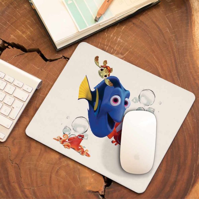 PC, gaming si accesorii - Periferice PC - Mousepad - Mousepad Cautarea lui Nemo Dory Marlin Tata Viata Marina CoolTrend, 21x19cm - Infinity.ro