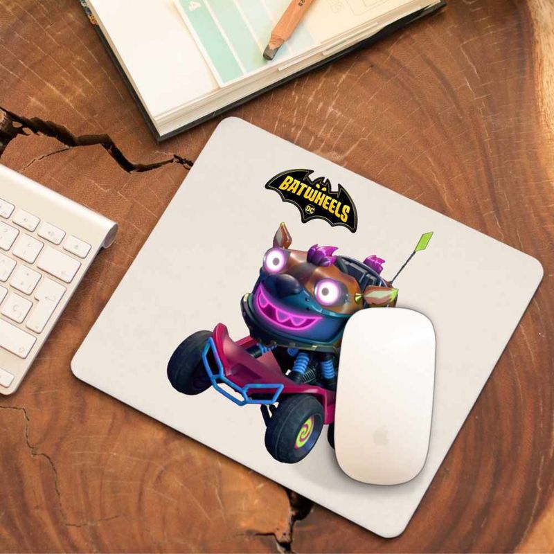 PC, gaming si accesorii - Periferice PC - Mousepad - Mousepad Batwheels Jestah Batroti ATV Hiena Harley Quinn, CoolTrend, 21x19cm - Infinity.ro