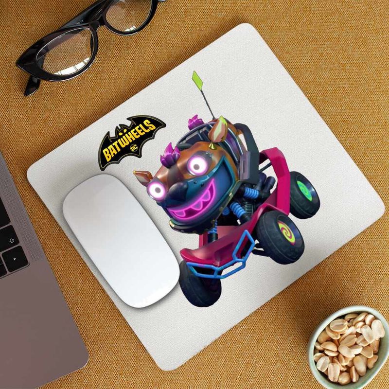 PC, gaming si accesorii - Periferice PC - Mousepad - Mousepad Batwheels Jestah Batroti ATV Hiena Harley Quinn, CoolTrend, 21x19cm - Infinity.ro