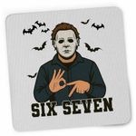 PC, gaming si accesorii - Periferice PC - Mousepad - Mousepad Six Seven Horror Michael Myers 67 Halloween CoolTrend, 21x19cm - Infinity.ro