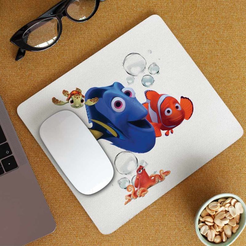 PC, gaming si accesorii - Periferice PC - Mousepad - Mousepad Cautarea lui Nemo Dory Marlin Tata Viata Marina CoolTrend, 21x19cm - Infinity.ro