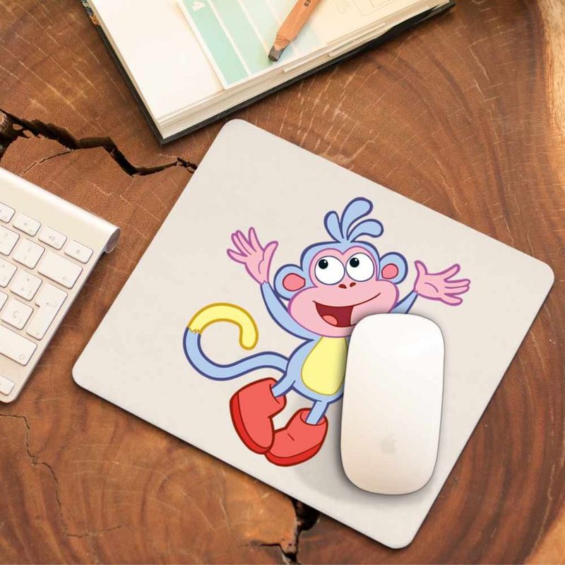 PC, gaming si accesorii - Periferice PC - Mousepad - Mousepad Dora Exploratoarea Boots Maimuta, CoolTrend, 21x19cm - Infinity.ro