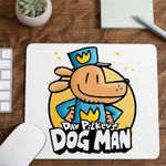 PC, gaming si accesorii - Periferice PC - Mousepad - Mousepad Dog Man Dav Pilkey Aventuri Caine Politist CoolTrend, 21x19cm - Infinity.ro