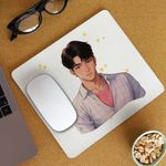 PC, gaming si accesorii - Periferice PC - Mousepad - Mousepad Huntrix Saja Boys Jinu Kpop Demon Hunters CoolTrend, 21x19cm - Infinity.ro