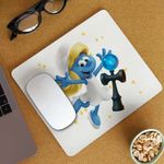 PC, gaming si accesorii - Periferice PC - Mousepad - Mousepad Kendama Strumfita Strumfii Gargamel CoolTrend, 21x19cm - Infinity.ro