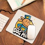 PC, gaming si accesorii - Periferice PC - Mousepad - Mousepad Dog Man Dav Pilkey Aventuri Caine Politist CoolTrend, 21x19cm - Infinity.ro
