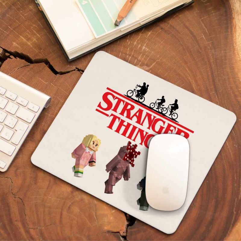 PC, gaming si accesorii - Periferice PC - Mousepad - Mousepad Stranger Things Minecraft Demogorgon Roblox CoolTrend, 21x19cm - Infinity.ro