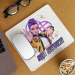 PC, gaming si accesorii - Periferice PC - Mousepad - Mousepad Six Seven Huntrix Rumi 67 Demon Hunters CoolTrend, 21x19cm - Infinity.ro