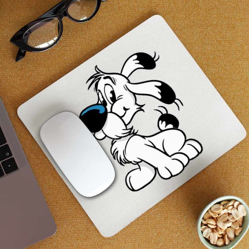 PC, gaming si accesorii - Periferice PC - Mousepad - Mousepad Dogmatix Desene Animate Catelus Asterix, CoolTrend, 21x19cm - Infinity.ro