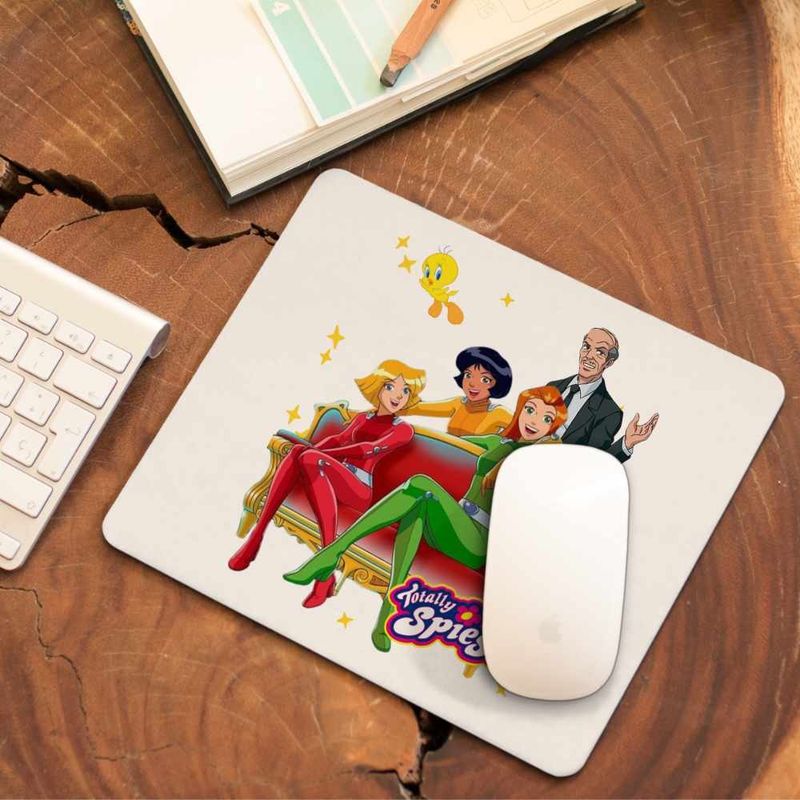 PC, gaming si accesorii - Periferice PC - Mousepad - Mousepad Spioanele Misiune Totally Spies CoolTrend, 21x19cm - Infinity.ro
