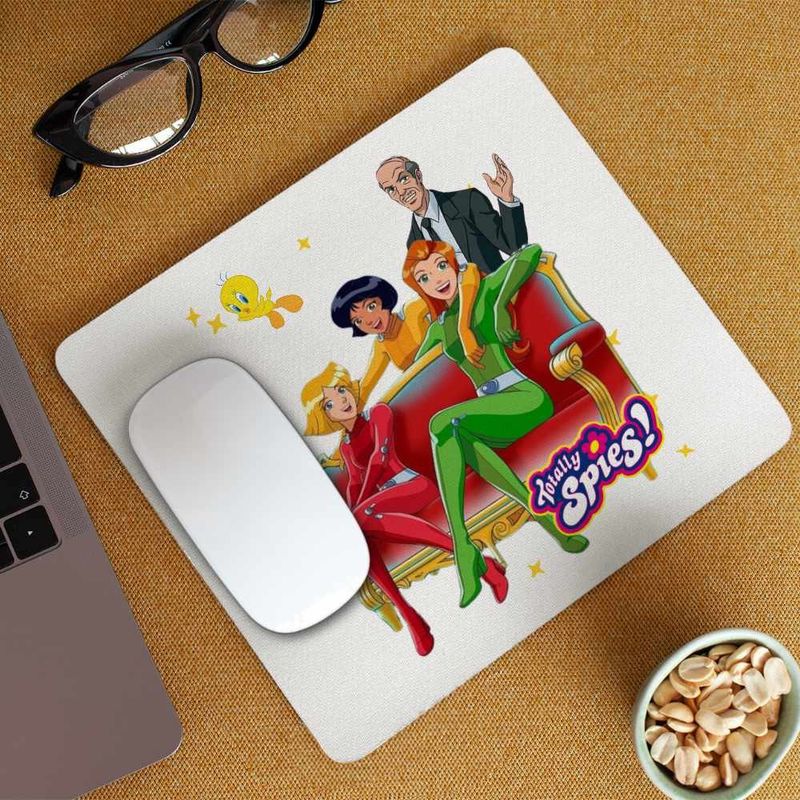 PC, gaming si accesorii - Periferice PC - Mousepad - Mousepad Spioanele Misiune Totally Spies CoolTrend, 21x19cm - Infinity.ro