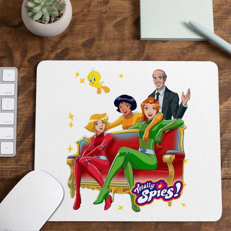 PC, gaming si accesorii - Periferice PC - Mousepad - Mousepad Spioanele Misiune Totally Spies CoolTrend, 21x19cm - Infinity.ro