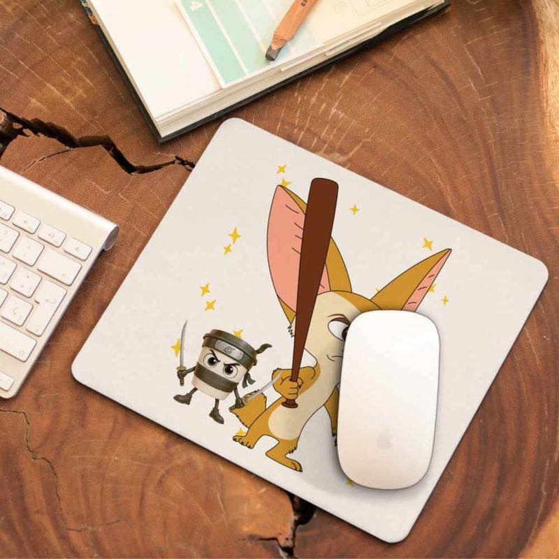 PC, gaming si accesorii - Periferice PC - Mousepad - Mousepad Zootopia Finnick Vulpe Desert Bebe Zootropolis CoolTrend, 21x19cm - Infinity.ro