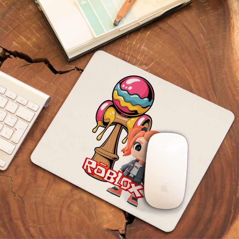 PC, gaming si accesorii - Periferice PC - Mousepad - Mousepad Kendama Roblox Gamer Trial CoolTrend, 21x19cm - Infinity.ro