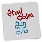 PC, gaming si accesorii - Periferice PC - Mousepad - Mousepad Fnaf Stay Calm Run Five Nights at Freddy Horror Halloween CoolTrend, 21x19cm - Infinity.ro