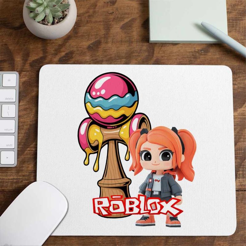 PC, gaming si accesorii - Periferice PC - Mousepad - Mousepad Kendama Roblox Gamer Trial CoolTrend, 21x19cm - Infinity.ro