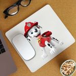 PC, gaming si accesorii - Periferice PC - Mousepad - Mousepad Paw Patrol Marshall Patrula Catelusilor Politist, CoolTrend, 21x19cm - Infinity.ro