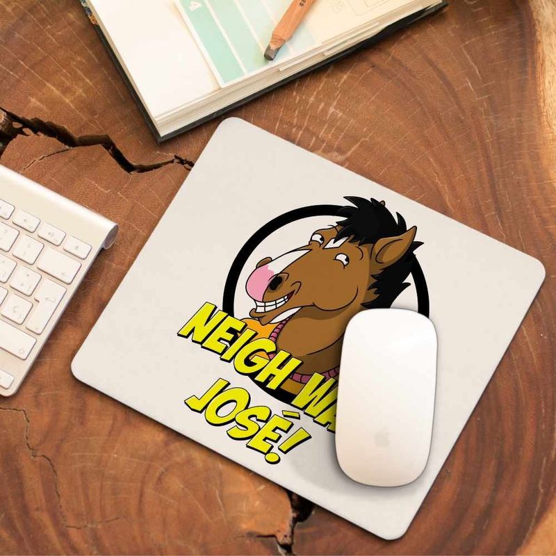 PC, gaming si accesorii - Periferice PC - Mousepad - Mousepad BoJack Horseman Neigh Way Jose CoolTrend, 21x19cm - Infinity.ro