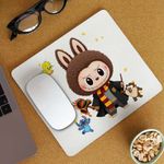 PC, gaming si accesorii - Periferice PC - Mousepad - Mousepad Kendama Harry Potter Labubu Skin CoolTrend, 21x19cm - Infinity.ro