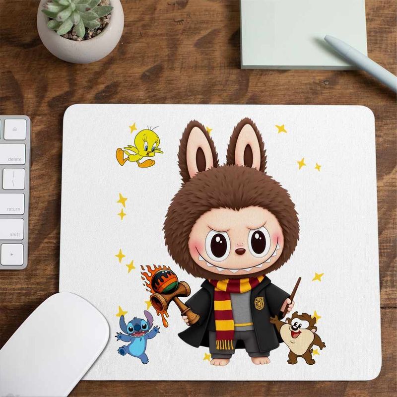 PC, gaming si accesorii - Periferice PC - Mousepad - Mousepad Kendama Harry Potter Labubu Skin CoolTrend, 21x19cm - Infinity.ro