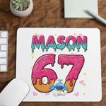 PC, gaming si accesorii - Periferice PC - Mousepad - Mousepad Six Seven Mason Creme Ciocolata 67 CoolTrend, 21x19cm - Infinity.ro