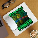 PC, gaming si accesorii - Periferice PC - Mousepad - Mousepad Testoasele Ninja Turtle Power, CoolTrend, 21x19cm - Infinity.ro