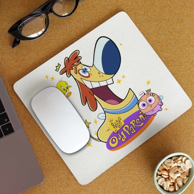 PC, gaming si accesorii - Periferice PC - Mousepad - Mousepad Fairly Odd Parents Sparky Nasii mei Vrajitori CoolTrend, 21x19cm - Infinity.ro