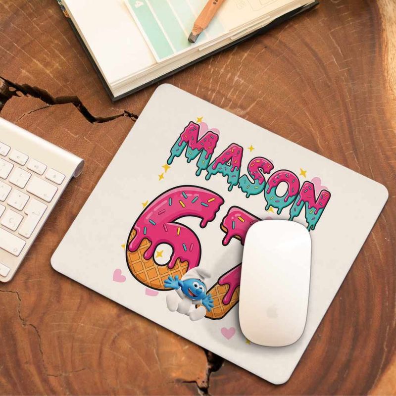 PC, gaming si accesorii - Periferice PC - Mousepad - Mousepad Six Seven Mason Creme Ciocolata 67 CoolTrend, 21x19cm - Infinity.ro