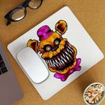 PC, gaming si accesorii - Periferice PC - Mousepad - Mousepad Fnaf Nightmare Freddy Five Nights at Freddy Horror Halloween CoolTrend, 21x19cm - Infinity.ro