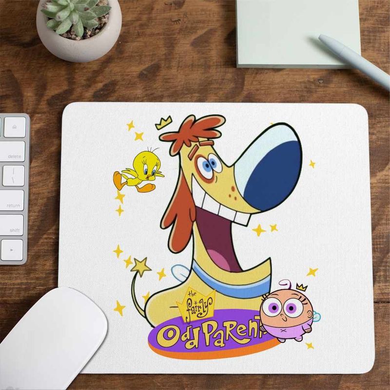 PC, gaming si accesorii - Periferice PC - Mousepad - Mousepad Fairly Odd Parents Sparky Nasii mei Vrajitori CoolTrend, 21x19cm - Infinity.ro