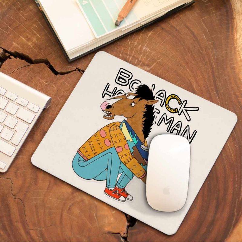 PC, gaming si accesorii - Periferice PC - Mousepad - Mousepad BoJack Horseman Farfurie Castron CoolTrend, 21x19cm - Infinity.ro