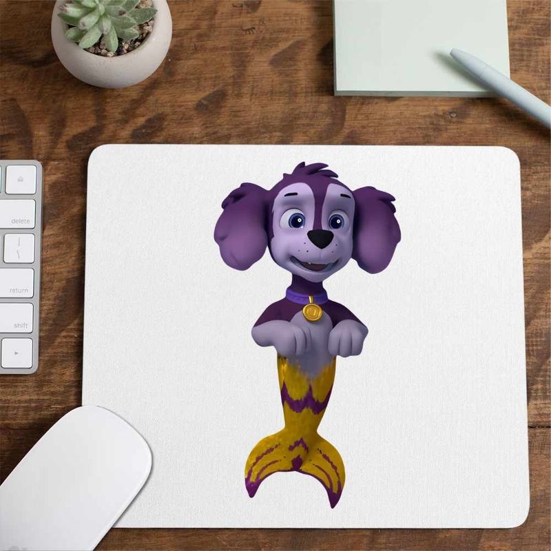 PC, gaming si accesorii - Periferice PC - Mousepad - Mousepad Paw Patrol Merpups Baby Patrula Catelusilor Sirena, CoolTrend, 21x19cm - Infinity.ro