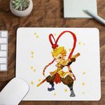 PC, gaming si accesorii - Periferice PC - Mousepad - Mousepad Sun Wukong Monkey King Aventuri, 21x19cm - Infinity.ro