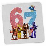 PC, gaming si accesorii - Periferice PC - Mousepad - Mousepad Fnaf Six Seven Ice Cream Party Five Nights at Freddy Horror Halloween CoolTrend, 21x19cm - Infinity.ro