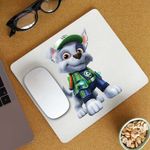 PC, gaming si accesorii - Periferice PC - Mousepad - Mousepad Paw Patrol Rocky Patrula Catelusilor Pompier, CoolTrend, 21x19cm - Infinity.ro