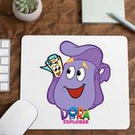 PC, gaming si accesorii - Periferice PC - Mousepad - Mousepad Dora Explorer Ghiozdan Harta Actiune, CoolTrend, 21x19cm - Infinity.ro