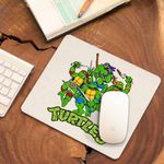PC, gaming si accesorii - Periferice PC - Mousepad - Mousepad Testoasele Ninja Teenage Mutant, CoolTrend, 21x19cm - Infinity.ro