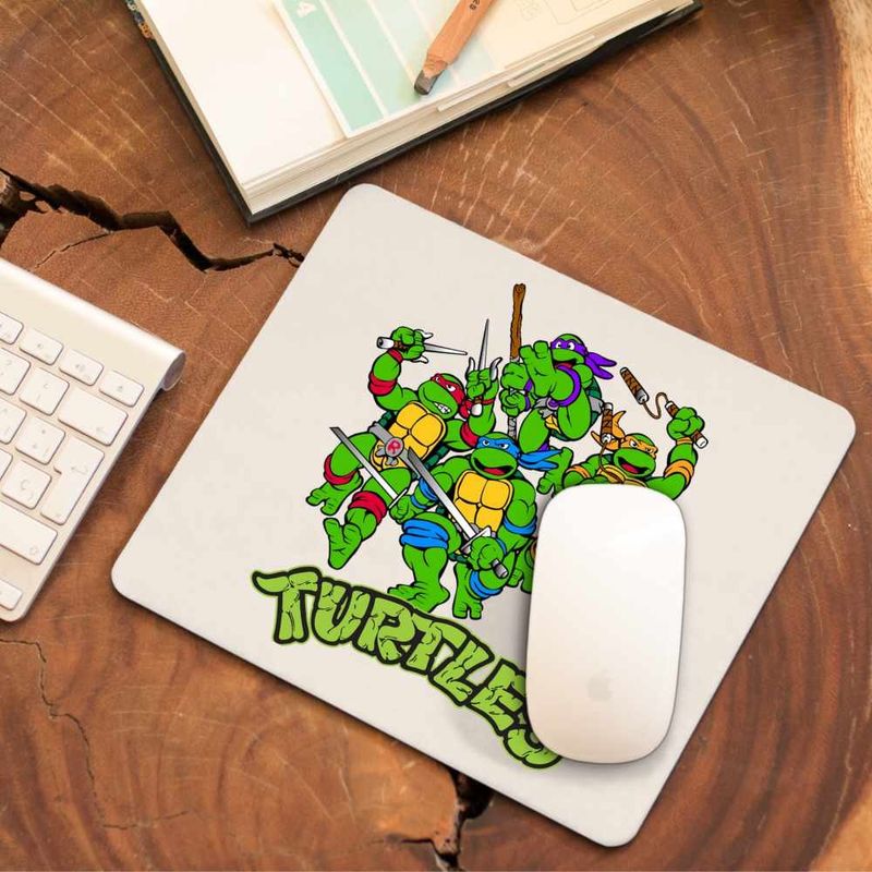 PC, gaming si accesorii - Periferice PC - Mousepad - Mousepad Testoasele Ninja Teenage Mutant, CoolTrend, 21x19cm - Infinity.ro