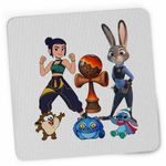 PC, gaming si accesorii - Periferice PC - Mousepad - Mousepad Kendama Huntrix Zootopia Demon Hunters Judy K-pop CoolTrend, 21x19cm - Infinity.ro