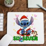 PC, gaming si accesorii - Periferice PC - Mousepad - Mousepad Six Seven Stitch Craciun 67 CoolTrend, 21x19cm - Infinity.ro