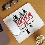 PC, gaming si accesorii - Periferice PC - Mousepad - Mousepad Stranger Things Upside Down Eleven CoolTrend, 21x19cm - Infinity.ro
