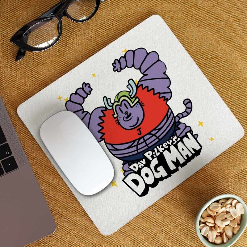 PC, gaming si accesorii - Periferice PC - Mousepad - Mousepad Dog Man Big Jim Captain Underpants Chilot CoolTrend, 21x19cm - Infinity.ro
