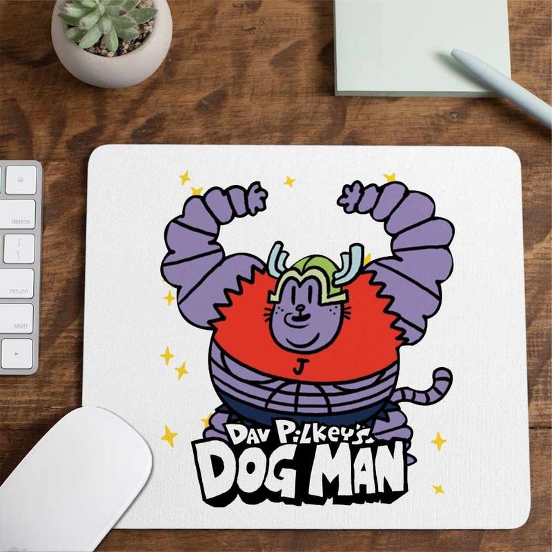 PC, gaming si accesorii - Periferice PC - Mousepad - Mousepad Dog Man Big Jim Captain Underpants Chilot CoolTrend, 21x19cm - Infinity.ro